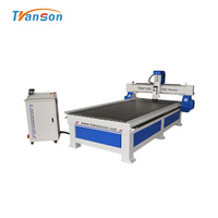 Máquina CNC para Tallado y Fresado de Madera, Precio de Fábrica, Mesa de Trabajo de 1300x2500mm, Motor de Husillo de 3kW, 2 Ejes, 380V