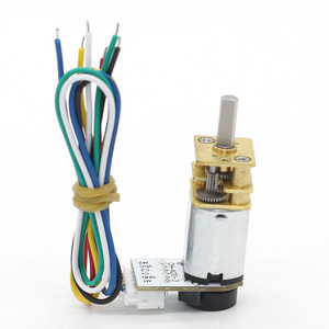 Motor Encoder Gear Box <span class=keywords><strong>DC</strong></span> Mini JGA12-N20 Magnet Permanen Kecepatan 200rpm Rendah Kebisingan Bersertifikasi ROHS Untuk Penggunaan Rumah Pintar & Peralatan Rumah Tangga - Product Image 2