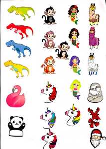 Cerotto Impermeabile in PE Personalizzato con Cartoni Animati, Diverse Forme, Primo Soccorso per la Sicurezza dei Bambini - Product Image 2