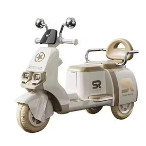 Nueva Motocicleta Eléctrica para Niños, Juguete para Montar, Motocicleta de Tres Ruedas con Batería, Motocicleta Eléctrica Económica para Niños - Product Image 1