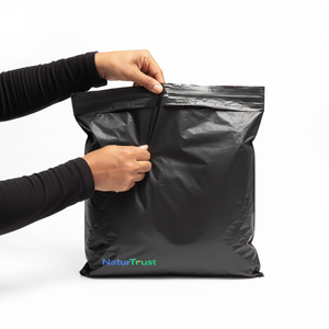 Sacs d'expédition biodégradables en fécule de maïs d'Inde chez Wholesale Eco Mailers for Sustainable Brands at Bulk Supply Export Ready - Product Image 1