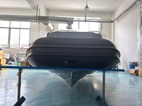 Bateau pneumatique à coque en aluminium DV430 430 cm Achilles Hypalon avec console