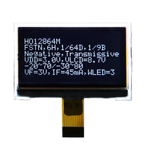 Hzy Giao hàng nhanh 12864 COG đơn sắc vẽ dfstn đồ họa <span class=keywords><strong>LCD</strong></span> hiển thị <span class=keywords><strong>128x64</strong></span> 2.4inch st7567 Trắng LED Đèn nền - Product Image 3