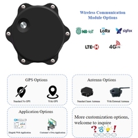 Capteur de niveau de liquide intelligent sans fil IP68 LoRaWAN NB-IoT à ultrasons pour la détection de remplissage des poubelles pour la gestion des déchets