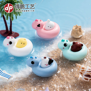 Dp Mini Animal Resin Duck Floats Craft Decor Home Decoration Gift - Product Image 2