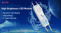 Bestseller ADLED 2835 SMD Super luminosité 0,96W IP67 Module LED étanche pour usage extérieur et intérieur Dimmable Garantie 5 ans
