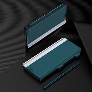 Fundas con Soporte para <span class=keywords><strong>Samsung</strong></span> <span class=keywords><strong>Galaxy</strong></span> Z Fold, Acabado Electrochapado, Tacto Suave, con Clip para <span class=keywords><strong>S</strong></span> Pen - Product Image 2