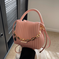 Sacs à main de luxe pour femmes sacs de marques célèbres sac fourre-tout à bandoulière en cuir PU ROSE pour femmes
