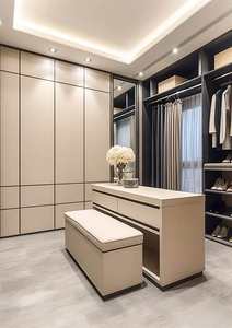 Armario Moderno Personalizado con Puerta de Vidrio, Ecológico, de Gran Capacidad, con Cajones para Accesorios - Product Image 3