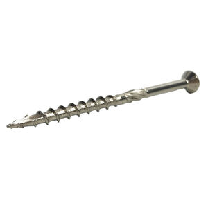 Type 17 Flat Head Driver <strong>Wood</strong> Decking Countersunk Torx <strong>Screw</strong> A2 A4 Brass Slotted Stainless Steel Carton Customised Metric / - Product Image 5
