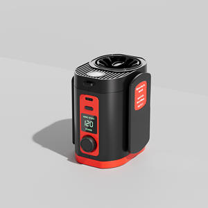 Ventilateur portable mini G03 120 à vitesse réglable, rechargeable par USB, pour <span class=keywords><strong>camping</strong></span> et voyage, à clipser sur ceinture ou collier, 10000 mAh - Product Image 3