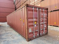 Conteneur Nansha d'occasion 40GP, modèle récent, van sec ISO, apte au transport de marchandises, à vendre et à l'exportation 12192*2438*2591mm