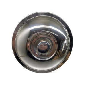 Couvercle universel en acier inoxydable de haute qualité, accessoires de cuisine, couvercle métallique brillant pour <span class=keywords><strong>Pot</strong></span>, bol et bassin - Product Image 4