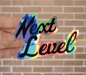 Hỗn hợp phong cách thiết kế nhà sản xuất tùy chỉnh uvproof không thấm nước trắng PVC chết cắt vinyl dán Holographic <span class=keywords><strong>Sticker</strong></span> - Product Image 6