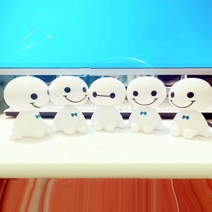 Jouets de Robot en plastique de dessin animé mignon secouant la tête poupée décoration automobile tableau de bord intérieur de voiture jouets tête de Bobble ornement de voiture - Product Image 5