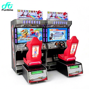 Machine d'arcade de course <span class=keywords><strong>Mario</strong></span> <span class=keywords><strong>Kart</strong></span> à monnayeur en gros, simulateur de conduite automobile - Product Image 1