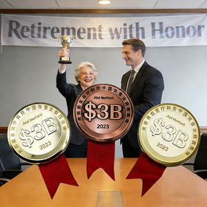 Company Customized Commendation Medals Retirement Medal Champion Award Medal Top Sales Medal with <b>Red</b> <b>Ribbon</b> - Product Image 1