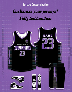 Ensembles d'uniformes de basketball sans manches entièrement personnalisés, imprimés par transfert thermique, respirants, anti-humidité et réversibles – Tenues de sport - Product Image 2