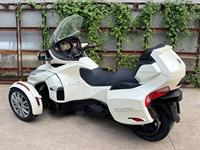 Trike Can-Am Spyder RT Limited d'occasion, moteur Rotax 1330cc, faible kilométrage, sièges chauffants et CarPlay (véhicule de tourisme haut de gamme à 3 roues)