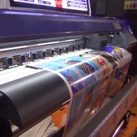 Impresoras de Inyección de Tinta Automáticas de un Solo Cabezal de Rollo a Rollo de 110v/220v