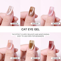 Kit de vernis gel œil-de-chat français DIY personnalisé sans HEMA, marque privée Moonlight pour fournitures d'onglerie