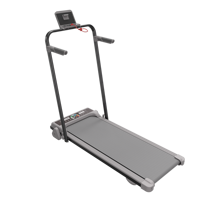 Caminadora Plegable para el Hogar con Barandillas Dobles de Seguridad, Máquina Eléctrica para Correr en Interiores, Caminar, Trotar y Ejercicios Cardiovasculares