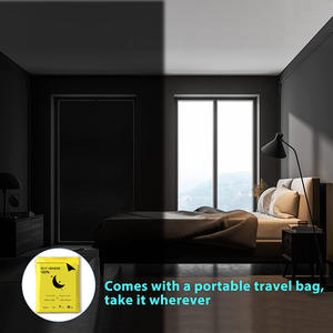 Stores occultants 100% en tissu pour chambre à coucher, tissu Oxford 420D, portable, découpable, rideau DIY - Product Image 6