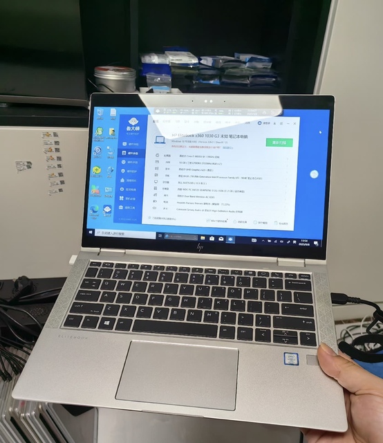 Second Hand for H-P 1030 G3 X360 13 Inch 8th Gen I5 CPU 8GB 256GB SSD Multi Angle Flip Touch Screen Office Notebook Laptop