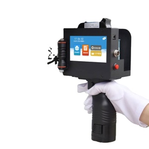 เครื่องพิมพ์ฉลากแบบพกพาขนาดเล็ก อัตโนมัติ สำหรับกล่อง ขวด พลาสติก กระดาษ ถุงช้อปปิ้ง กล่องกระดาษ ใช้หมึกแห้งเร็ว - Product Image 1