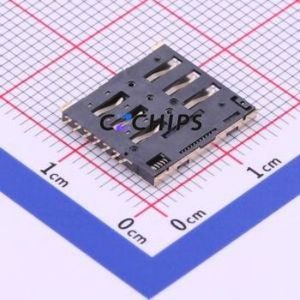 HYC63-SIM07-137 SIM Card Connector SMD Connector Self-Return Type Nano SIM Card Card Holder With Card Detection - Product Image 2