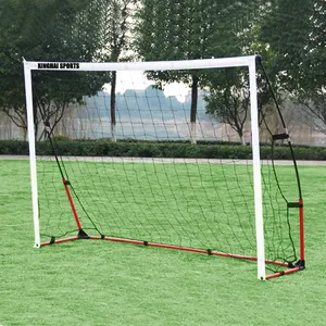 Customize Outdoor Portable Training Football Goal Nets Steel Collapsible Soccer Net