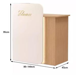 Petit comptoir de bar <span class=keywords><strong>Réception</strong></span> <span class=keywords><strong>Réception</strong></span> Caisse enregistreuse Magasin de vêtements moderne minimaliste Boutique de thé au lait Comptoir de salon de beauté - Product Image 6