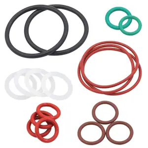 r 134a 1mm Spliced butyl cock oring Food Grade Transparent Silicone o-ring seal nbr 90a Shore custom molded rubber o ring