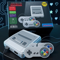 Console de jeu portable NES620 pour la maison, double connexion TV intégrée, jeux FC classiques intégrés, machine rouge et blanche