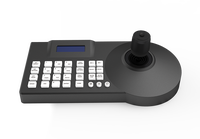 Sistema de Seguridad CCTV IP de Alta Velocidad MYTECH con Cámara Domo Analógica POE, Monitor de Red, Controlador de Teclado con Joystick PTZ