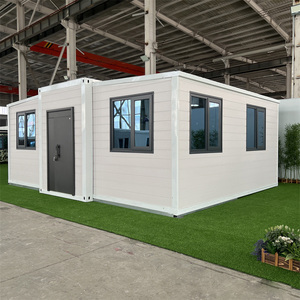 Casa Contenedor Plegable de 20 pies con Paneles Sándwich Transpirables, Expandible, Modular, Moderna, para Dormitorio, Sala de Estar Exterior y Entrada - Product Image 2
