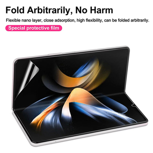 Đối Với Samsung Galaxy Z Gấp 4 Bảo Vệ Màn Hình Và Bìa Hiển Thị Bảo Vệ Phim 3D Rõ Ràng Nano Di Động Tự Động Tất Cả Các Loại Gấp Điện Thoại - Product Image 4