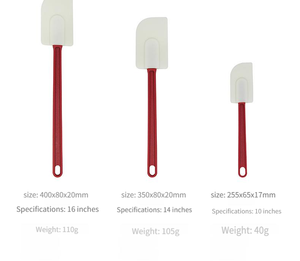 Nhà bếp công cụ nướng scraper bánh Pizza nướng nấu ăn thiết lập chịu nhiệt cấp thực phẩm Silicone thìa bánh spatulas máy rửa chén an toàn - Product Image 6