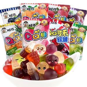 Venta al por mayor QQ <span class=keywords><strong>Gummy</strong></span> <span class=keywords><strong>Candy</strong></span> Barato WangZai 20g Multi-sabor Fruit Fudge Para Niños - Product Image 1