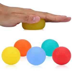 Home Exercise Equipment Anti Stress Expander Muscle Strengthener Finger Trainer Hand Grip Egg Gripping Ball