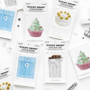 30 Foglietti Adesivi per Confezione, Serie 'Happy Six-Pack' di Oggi, Note Adesive Creative con Motivi per Messaggi e Promemoria degli Studenti - Product Image 2
