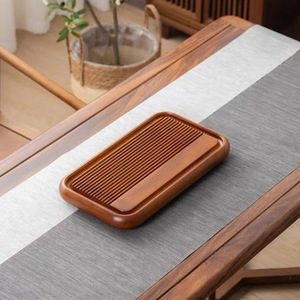 Wholesale wooden <b>tea</b> trays for home use, large <b>tea</b> tables, solid wood trays for office use, Kung Fu <b>tea</b> <b>sets</b> with drainage. - Product Image 3