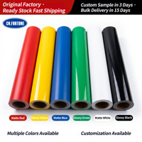 Muestras gratis Adhesivo decorativo Rollo de vinilo de color para cortar Plotter Vinilo autoadhesivo Vinilo de corte de color
