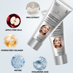 Masque facial OEM <span class=keywords><strong>Hydro</strong></span> Bio Collagène Moléculaire Anti-rides, Éclaircissant et Hydratant, au Collagène Véritable et Profond - Product Image 5