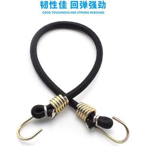 Ganchos de cuerda Wantu para etiquetas, elásticos negros con resorte metálico para joyería, relojes, gafas, uso en interiores, personalizables - Product Image 3