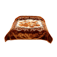 Couverture tricotée Raschel sur mesure ultra douce, épaisse et longue, en peluche, 6 kg, lestée, écologique, style coréen, pour hôtels de luxe