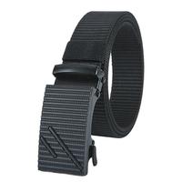 Boucle légère toile étudiant pas de ceinture à cliquet école primaire décontracté extérieur été Camp tactique ceinture officier formation Corps