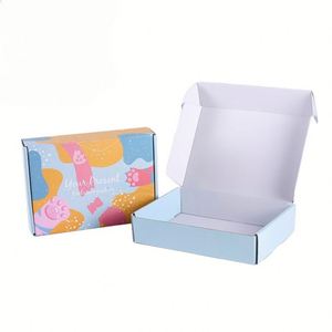 Cajas de Cartón Corrugado Impresas a Color, Resistentes y Personalizadas, para Ropa, Comercio Electrónico y Envío de Suscripciones - Product Image 4