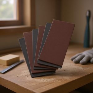 แผ่นขัดทรายขนาด 120x280 มม. แบบละเอียด สำหรับขัดและขัดเงา - Product Image 3