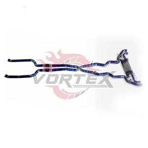 Sistema de Escape Catback Vortex Blue Titanium para BMW M760Li G12 6.6T V12 2018-2024, Valvetronic Performance, Sin Sonido de Dron, Kit de Carreras - Product Image 4